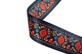 taśma poliestrowa  poliester 100% pes folk folklor ludowa kwiaty kwiat kolorowa kolorowy agatex (5).jpg