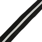 Taśma suwakowa #5 - SREBRNY