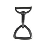 Karabińczyk obrotowy z zaczepem 40mm 