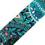 Taśma Nośna Gładka Drukowana Dwustronna 50mm FLORA