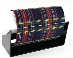 Checked fabric - polyester PVC - K2 