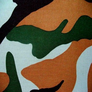Camouflage fabric Polyester PVC - M5