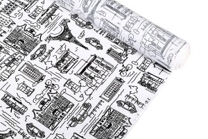Decorative fabric polyester PU - DECO 77