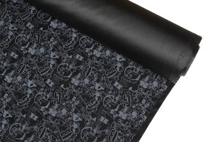 Printed fabric polyester PVC -  D3