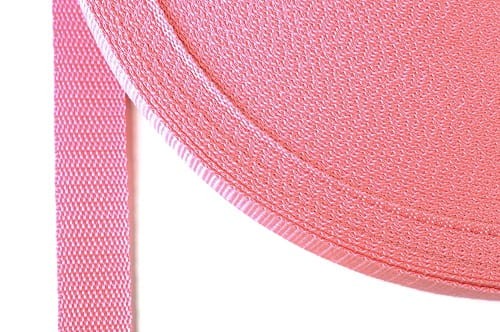 taśma nośna gładka 20mm różowa agatex.jpg
