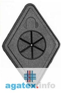 wszywka słuchawkowa romb czarny agatex.jpg