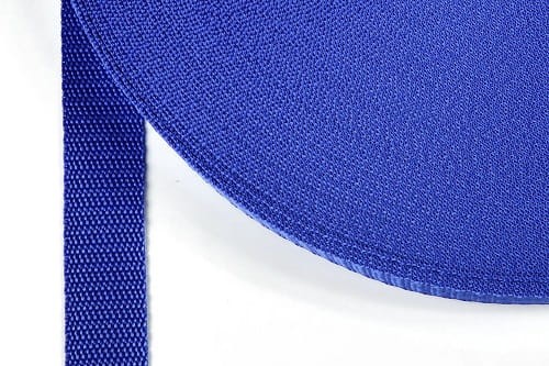 taśma nośna gładka 20mm niebieska agatex.jpg