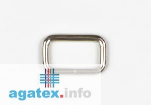 ramka metalowa szlufka do paska łącznik RM 25 mm agatex.jpg