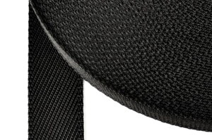Herringbone Webbing Tape 50mm BLACK