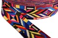 Taśma Nośna drukowana tunel kolorowy  kolorowa aztec aztek aztecka oryginalna 50mm agatex agatex (3).jpg