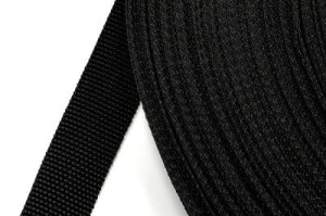 Canvas Trimming Tape 20mm BLACK