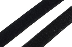 Velcro tape  25mm (hook & loop) BLACK