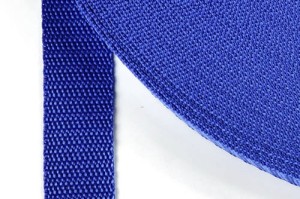 Plain Webbing Tape 40mm BLUE