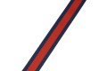 Taśma Nośna  Lamówka  Tkana Lampasowa 3 PASY Dwustronna Dwukolorowa GRANAT-CZERWONY-GRANAT 30mm nr 6 agatex agatex.info (5).jpg