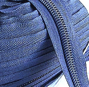 Zipper Tape #10 - DARK BLUE