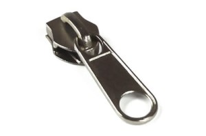 Non lock slider  #9 NICKEL
