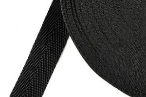 Herringbone Trimming Tape 20mm BLACK