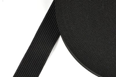 taśma lamówkowa lamówka dziana 20mm czarna agatex.jpg