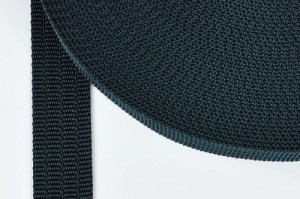Plain Webbing Tape "RIBBED" OCEAN