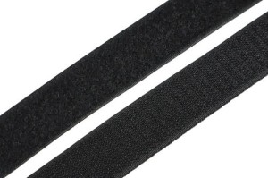 Velcro tape  30mm (hook & loop) BLACK
