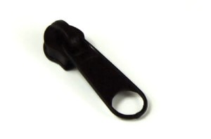 Non lock slider  #8 BLACK