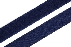 Velcro tape  20mm (haczyki + pętelki) DARK BLUE