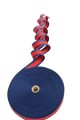 Taśma Nośna  Lamówka  Tkana Lampasowa 3 PASY Dwustronna Dwukolorowa GRANAT-CZERWONY-GRANAT 30mm nr 6 agatex agatex.info (3).jpg