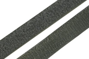 Velcro tape  20mm (hook & loop) GREY