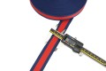 Taśma Nośna  Lamówka  Tkana Lampasowa 3 PASY Dwustronna Dwukolorowa GRANAT-CZERWONY-GRANAT 30mm nr 6 agatex agatex.info (2).jpg