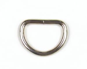 Metal standard D-ring 25mm
