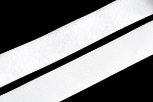 Velcro tape  50mm (hook & loop) WHITE