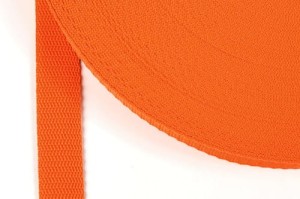 Plain Webbing Tape 20mm ORANGE