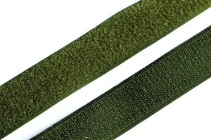 Velcro tape  30mm (hook & loop) ARMY GREEN