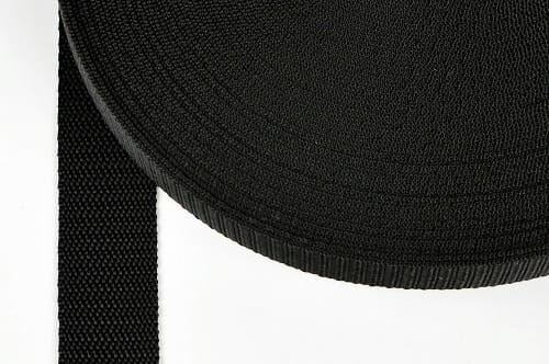 taśma nośna gładka 25mm czarna agatex.jpg